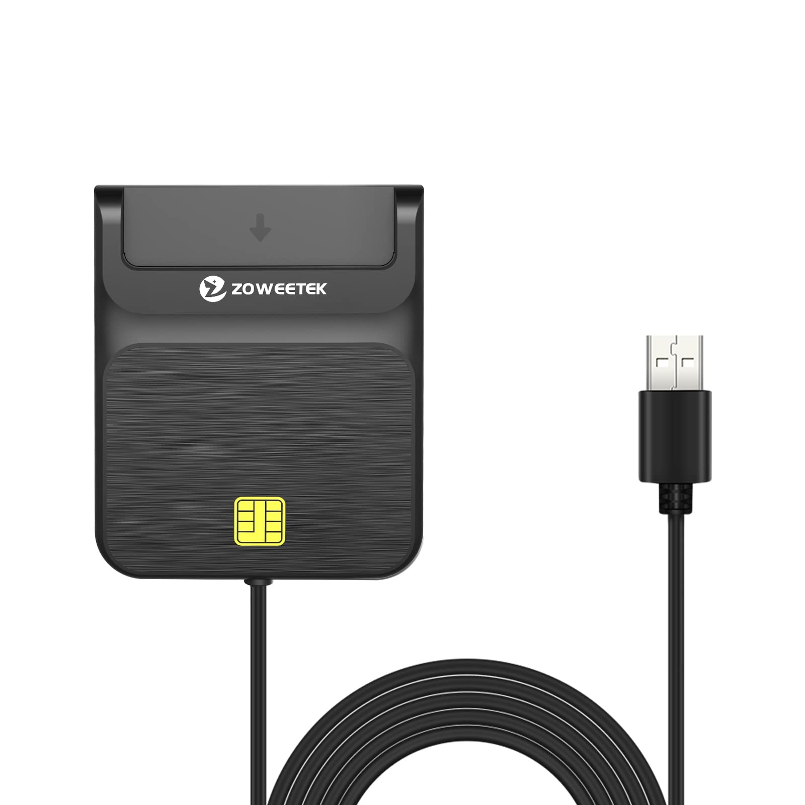 ZOWEETEK Lector dnie electronico,Lector dnie,Compatible con Todas Las Tarjetas de DNI