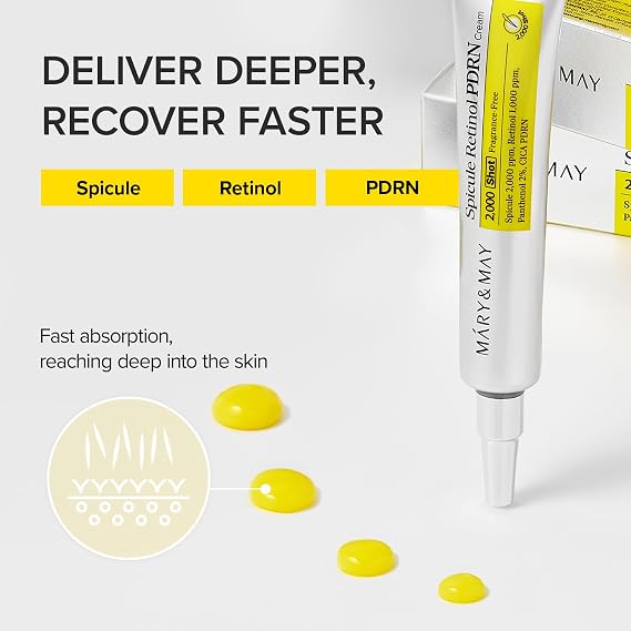 Mary&May Smart Retinol Spicule PDRN Retinol Krem 15gr