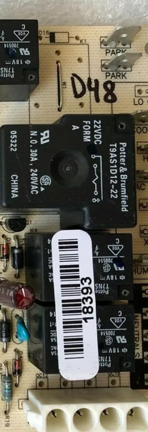 031-01972-000 Control Circuit Board 6DT-1 CL:A5 White Replacement For Furnace