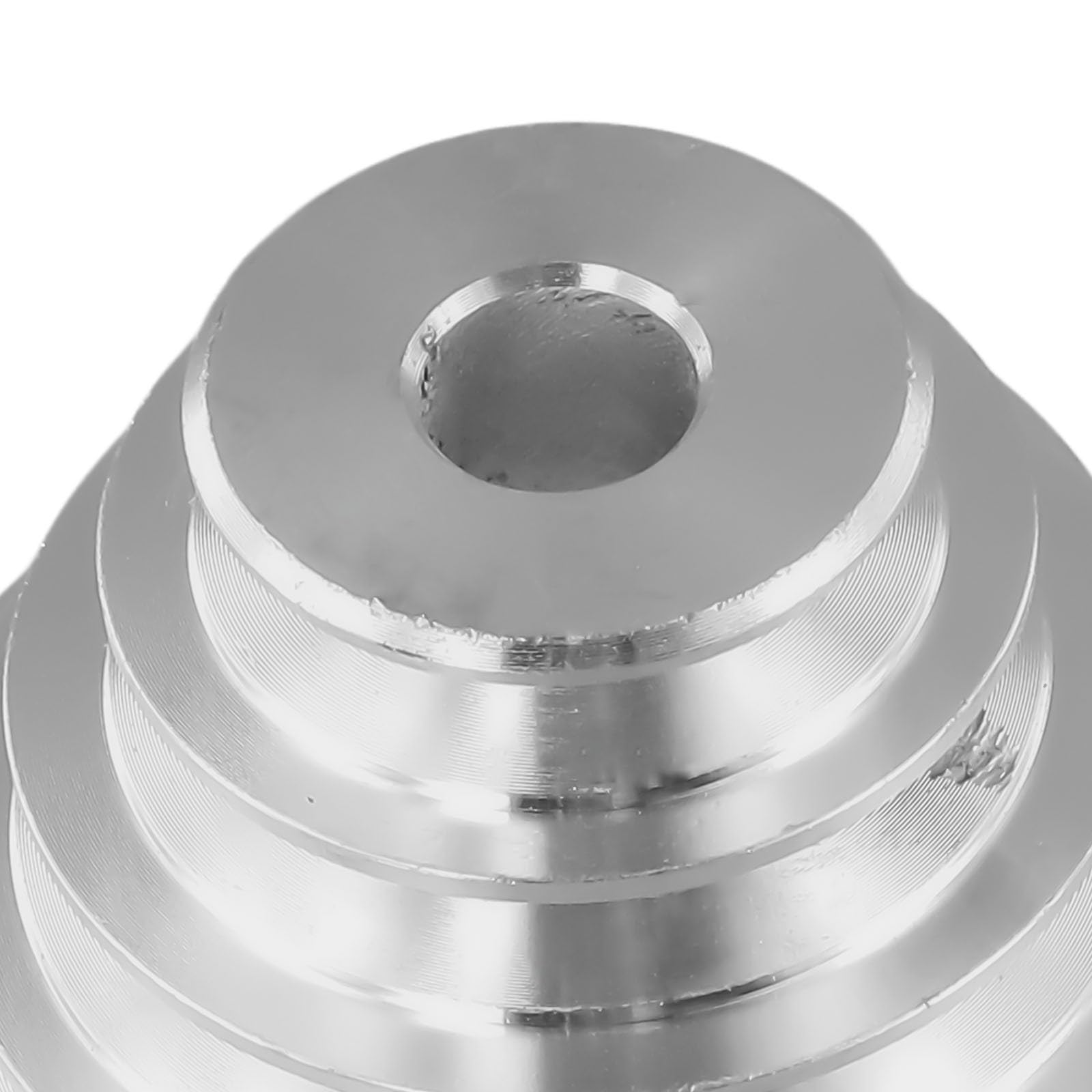 Produktbild von Aluminium-Pagodenriemenscheibe – 5-stufig, Für A-Riemen, Innenloch 14 Oder 22 Mm, Für Tischbohrmaschine & Motorwellenantrieb