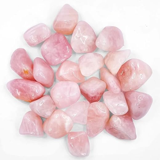 Pedras Rolada Quartzo Rosa Amor e Paz Pct 1Kg
