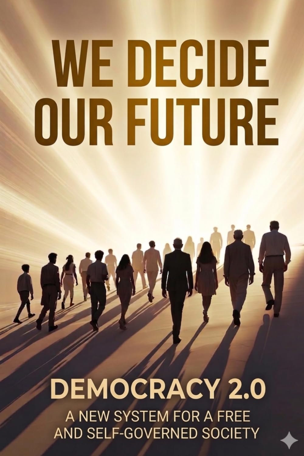 We Decide our future: DEMOCRACY 2.0 - a new system for a free and self-governed society