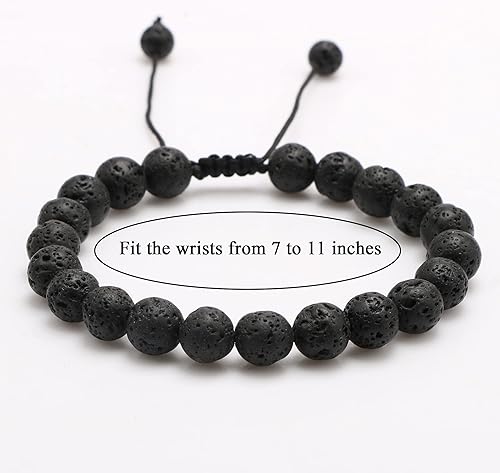 Miniatura 6 de Pulseras magnéticas a juego con tu novio y novia con cuentas para mujeres, hombres, amantes de los mejores amigos, pulseras de conexión para regalo