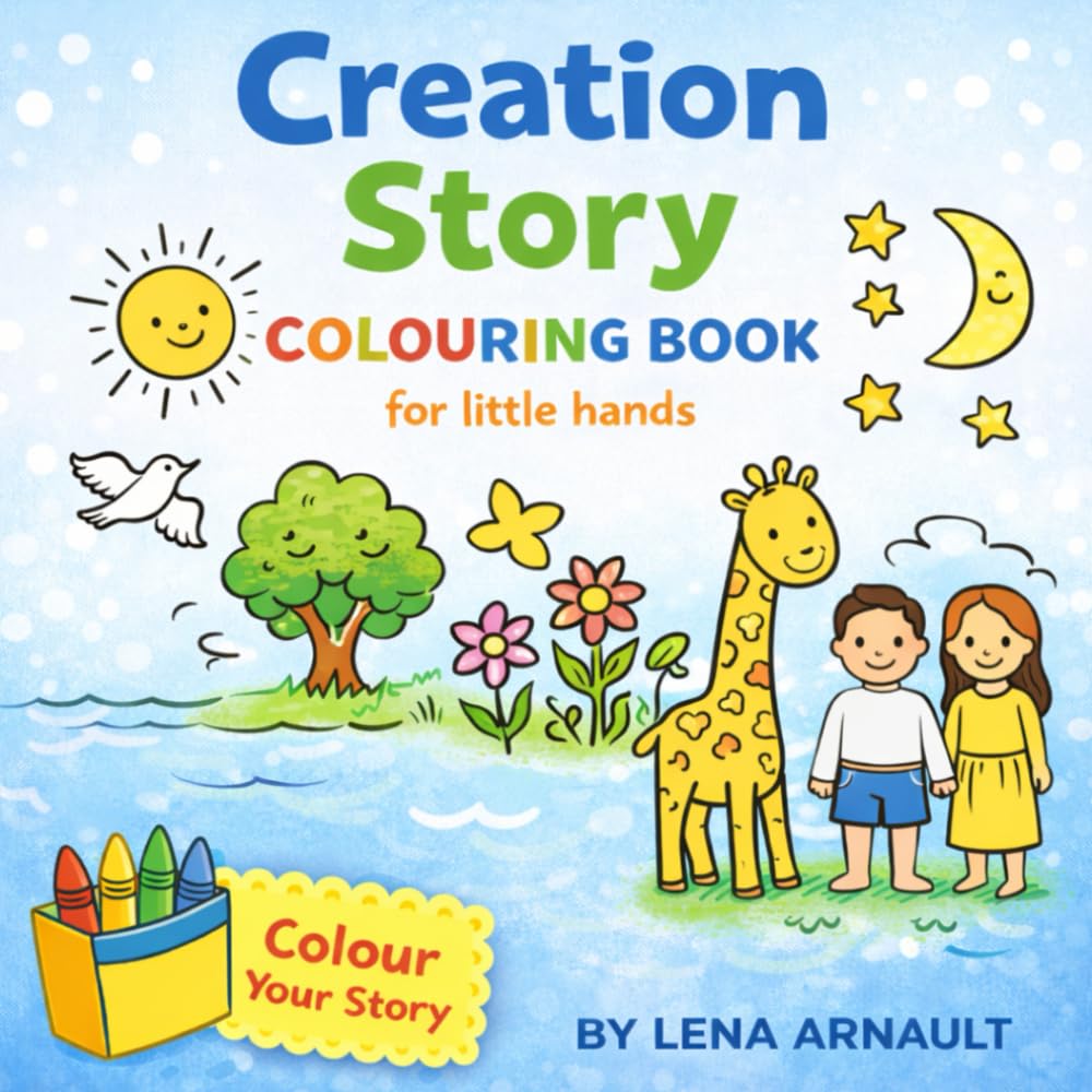 Creation Story Colouring Book for Little Hands: Colour Your Story
