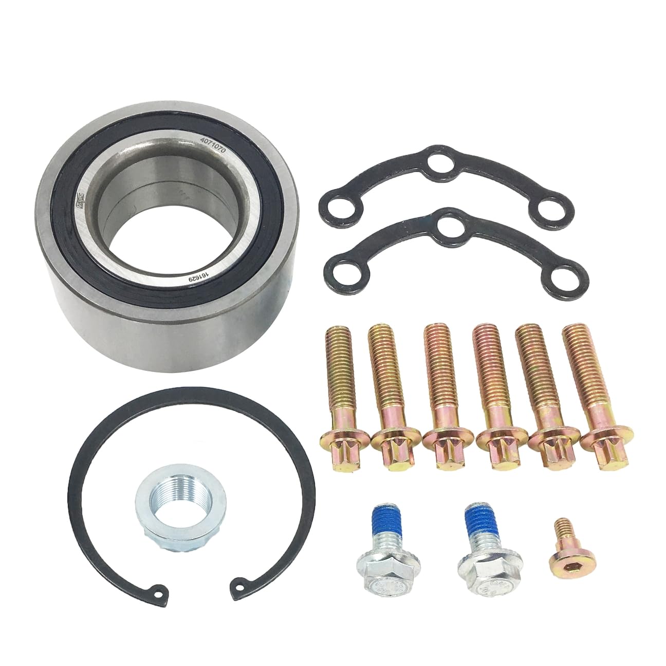 Hajus 4071070001 2x Radlagersatz Radlager Satz 2029800016 Hinten kompatibel mit Mercedes-Benz 124 C124 W124 190 W201 C-Klasse W202 S202 CLK C208 A208