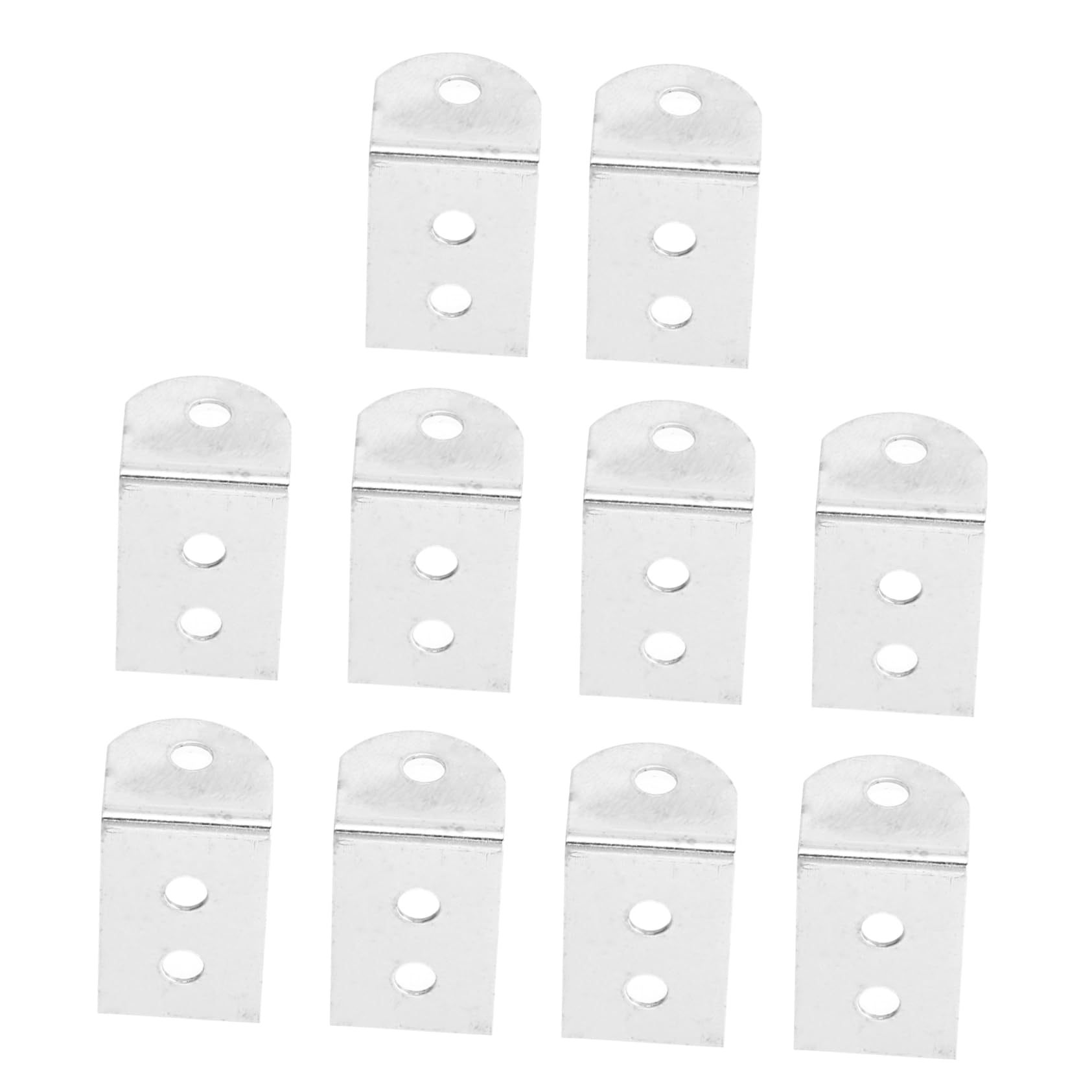 IWOWHERO Sturdy Home Corner Bracket Compact Corner Brace Iron Material Resists Scratches Corrosion