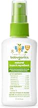 Babyganics Insect Spray, 2oz, 1 pack, Made with Plant and Essential Oils, Packaging May Vary