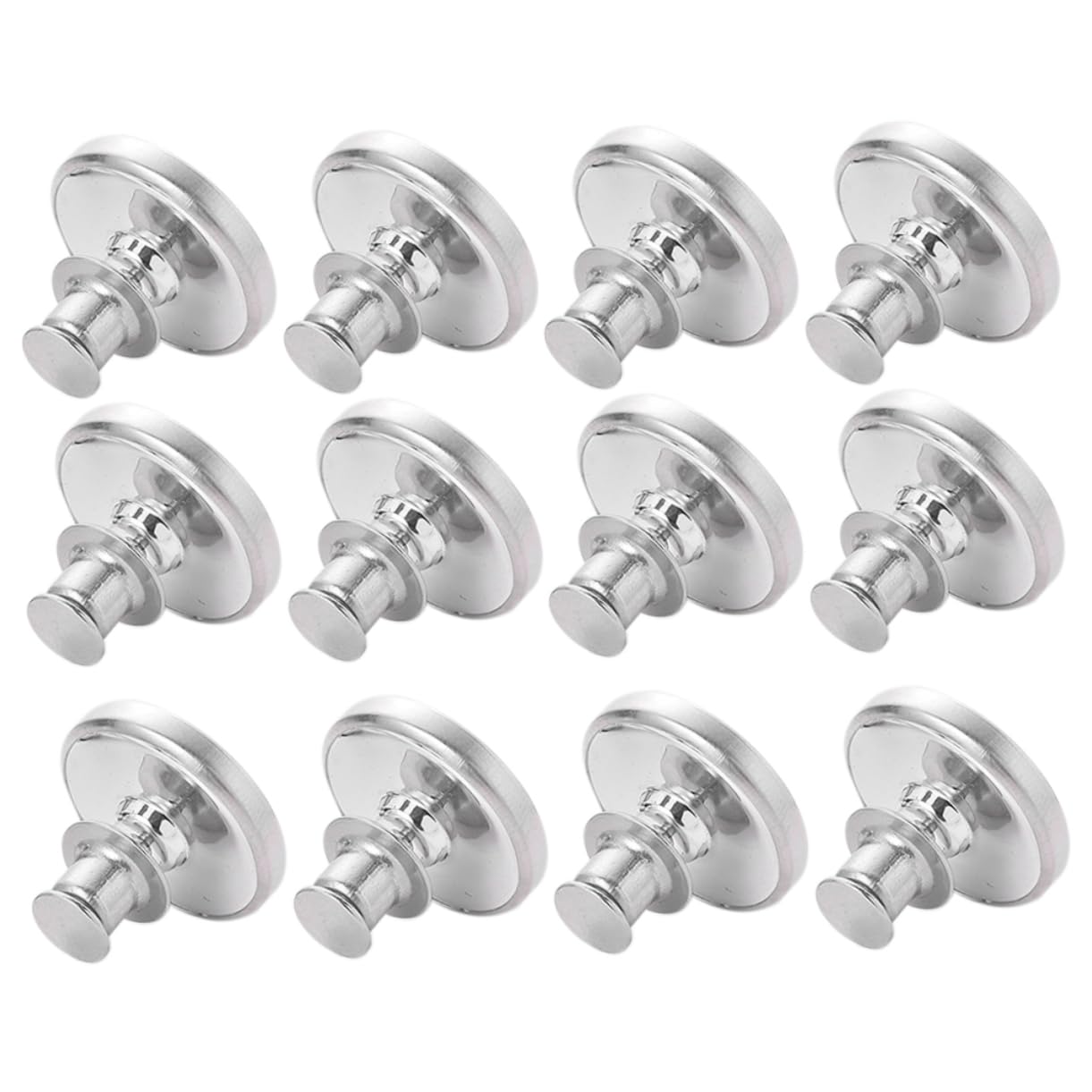 Alipis 24paires Boucles Magnétiques pour Rideaux Attaches Antifuites Faciles à Installer Et Réutilisables pour Décoration De Fenêtre Toutes