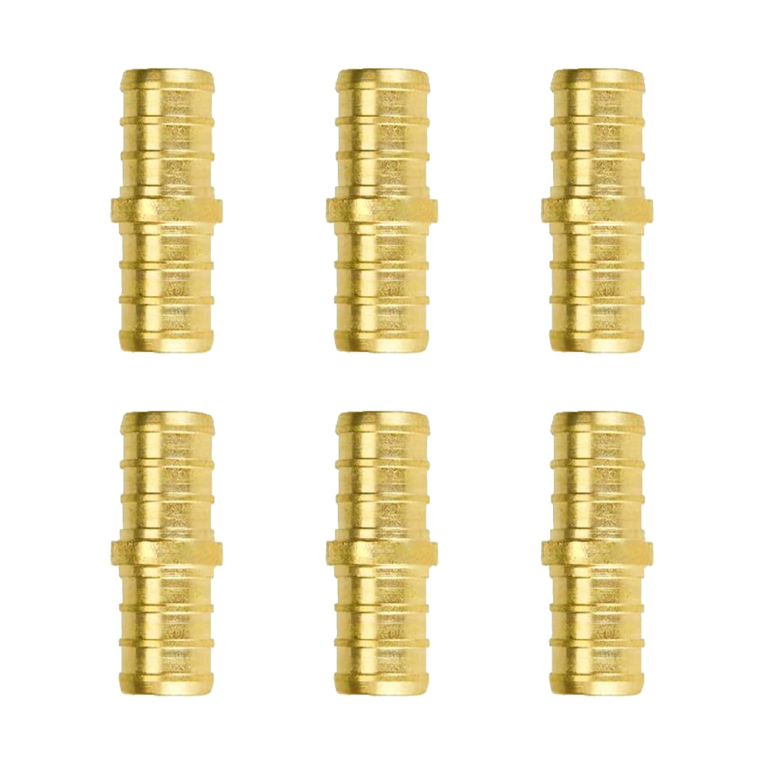 SUNGATOR 6-Pack 1/2 Inch PEX Coupling