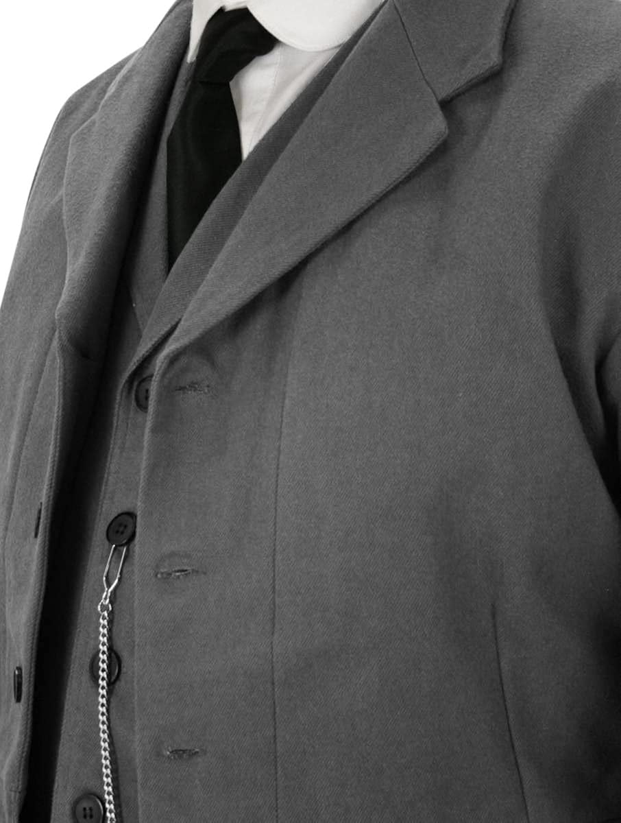 Miniatura 2 de Historical Emporium Abrigo 100% algodón cepillado para hombre