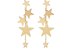 Gold Star Earrings, a Stellar Addition to Your Jewelry Collection