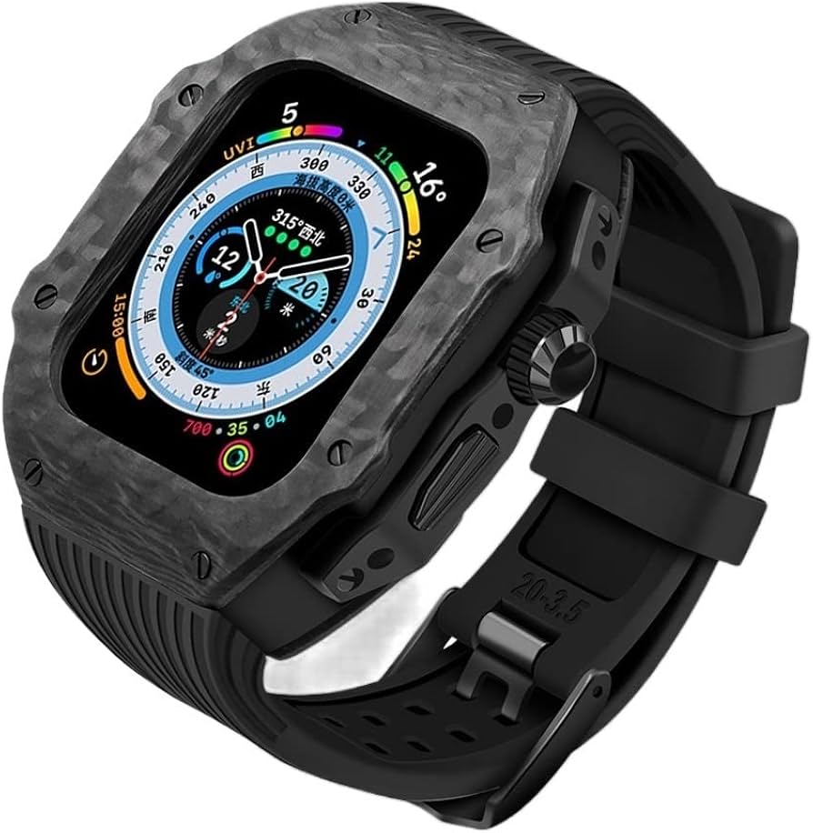 Amazon.co.jp: 豪華な改造キットApple Watch Ultra 49mmカーボン Amazon.co.jp: 豪華な改造キットApple Watch Ultra 49mmカーボン