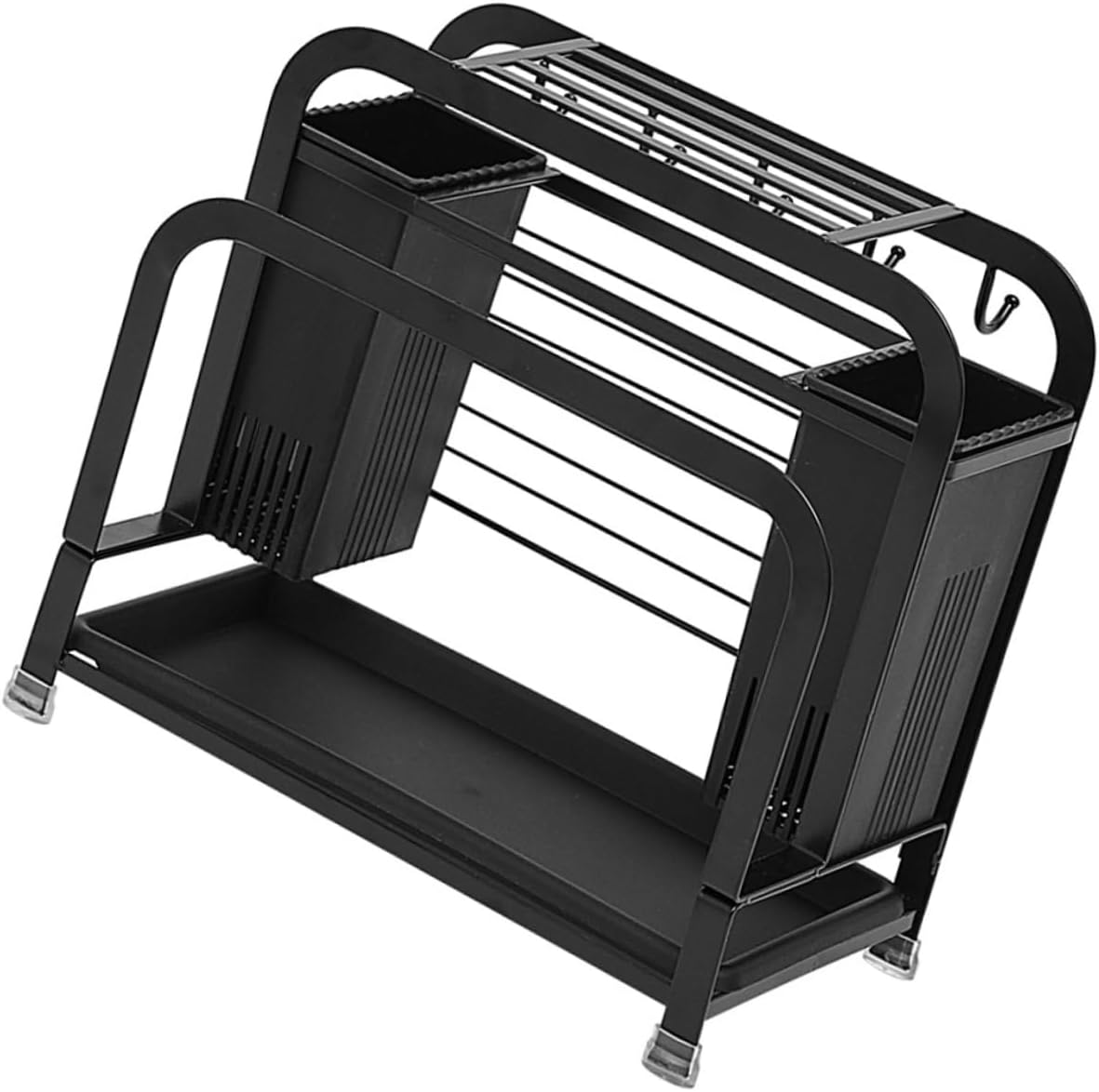 KICHOUSE Kitchen Tool Holder Set Cutting Board Stand Scissor Holder Chopsticks Case Rustproof