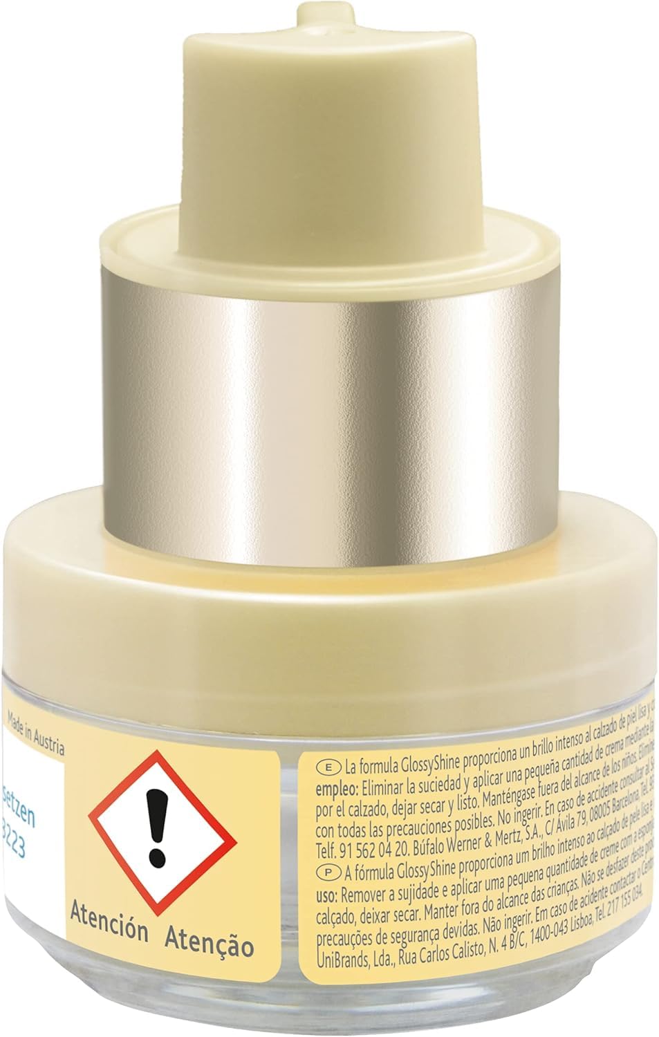 Búfalo - Betún En Crema Autobrillante - Incolor - (1101423 Búfalo), Incoloro, 40 Mililitro