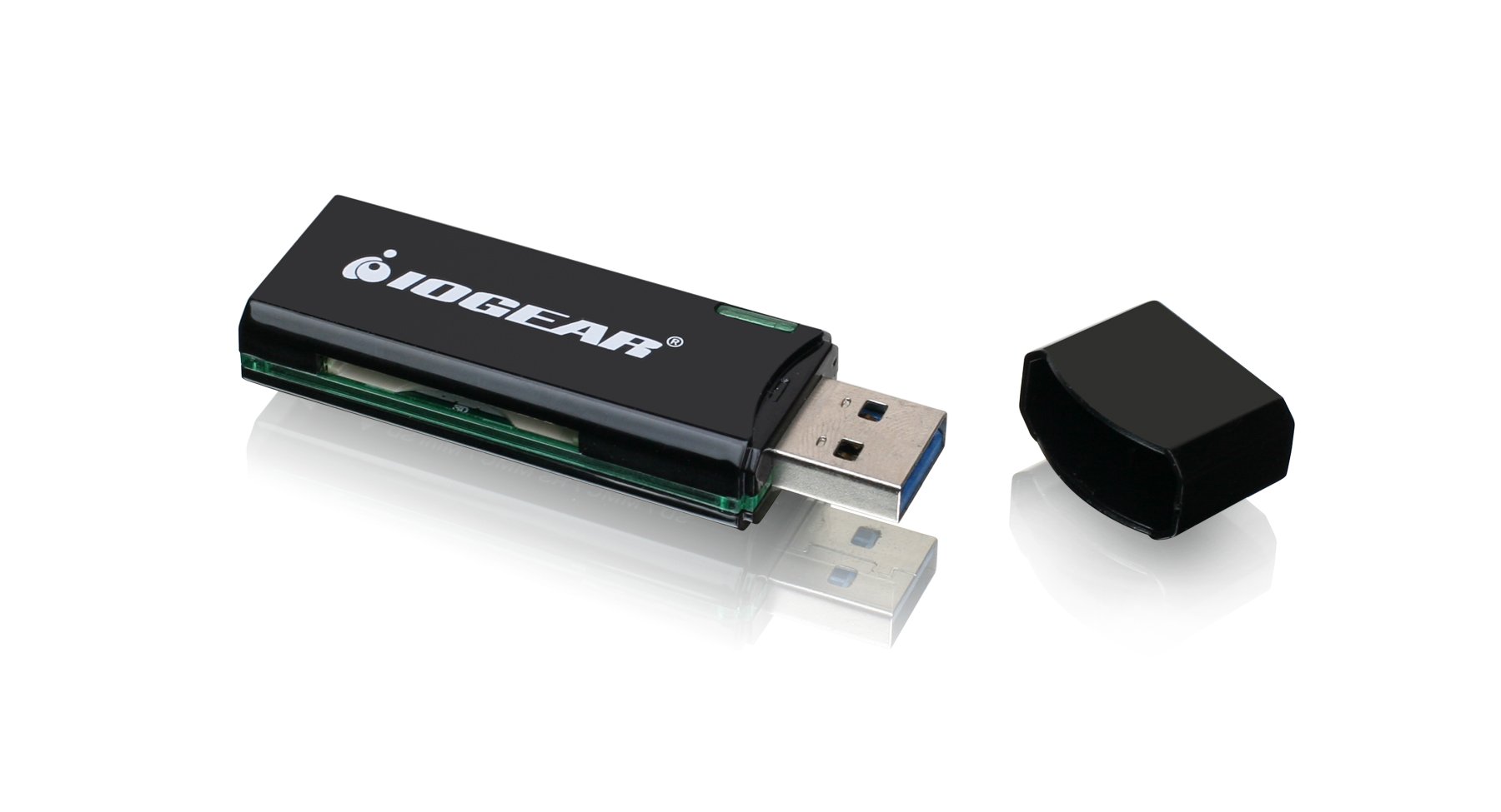 iogear GFR304SD USB 3.0 Nero Lettore di schede