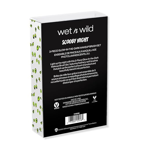 Miniatura 4 de wet n wild Scooby Doo Collection Scooby Night - Juego de brochas de maquillaje (3 piezas)