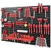 Produktbild Werkzeugwand Lagersystem  1152 x 780 mm Lochwand mit Werkzeughaltern  Set 55 Zubehör Warkzeuglochwand Werkstattregal