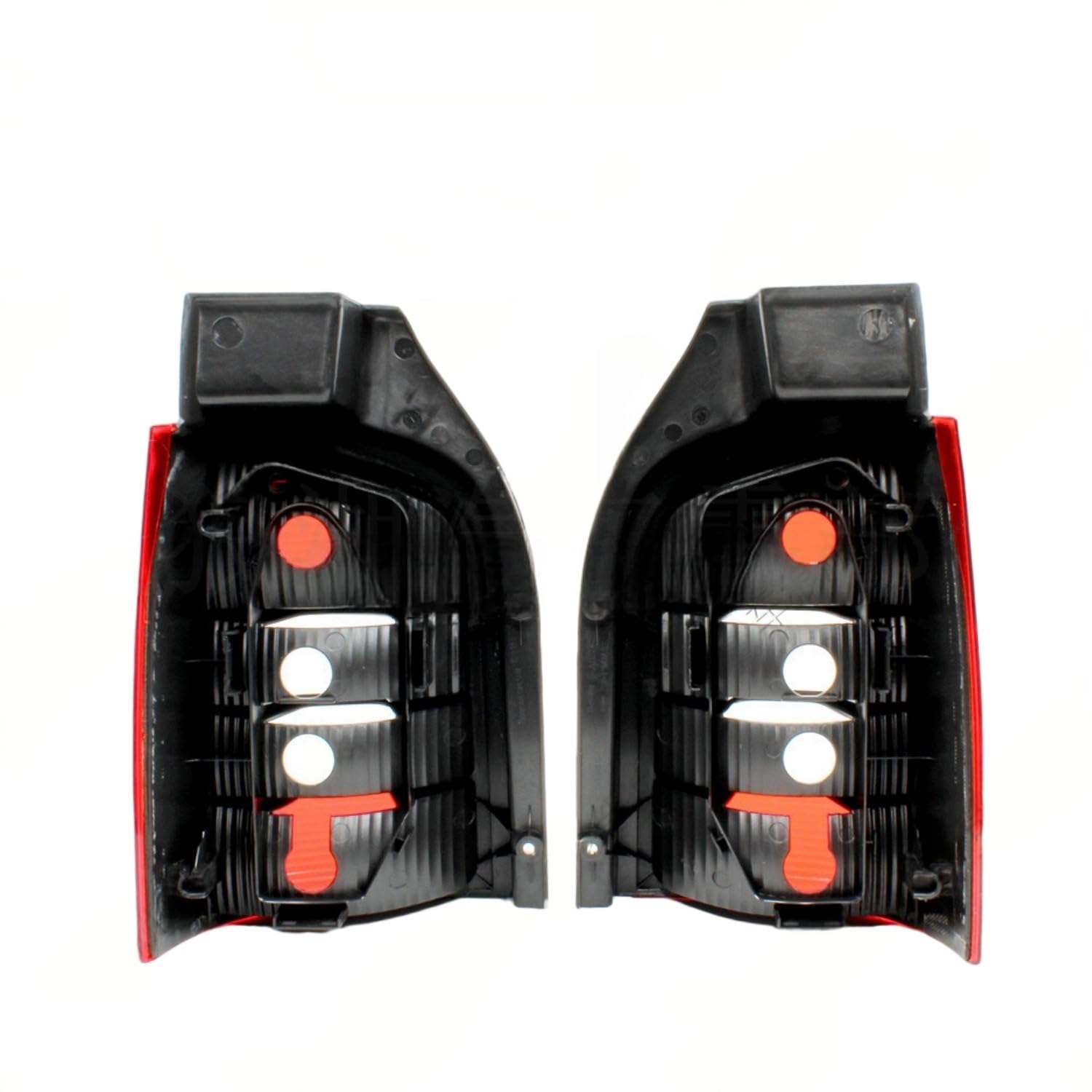 Auto Rücklicht für VW Transporter Multivan T5 2003-2009 OEM:7H5945095K 7H5945096K, Rücklicht Bremsleuchte Warnung Reflektor Signal Nebel Lampe Auto Zubehör Ohne Lampenträger