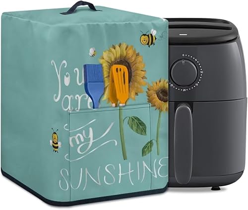 Cubierta antipolvo para freidora de aire, accesorios de cocina, electrodomésticos de cocina, cubierta protectora aislada para mantener el aparato