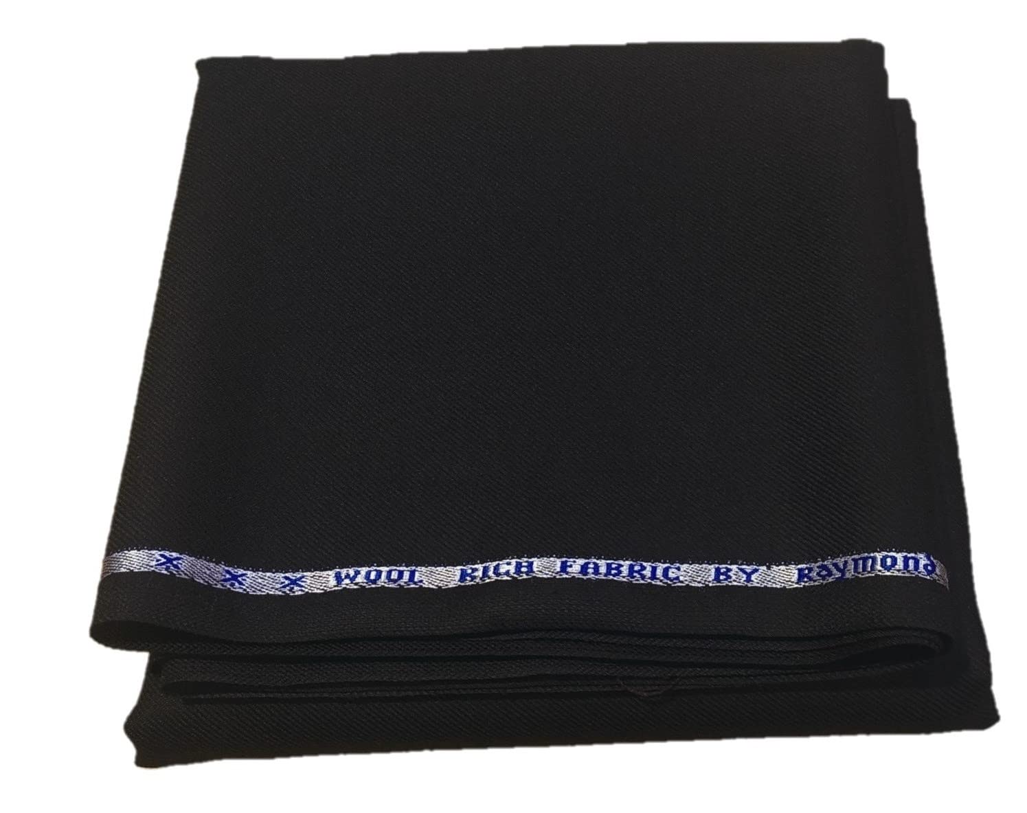 raymond Men's Wool Rich Unstitched Suit Fabric (3 Mtrs) (Black)-picture-36
