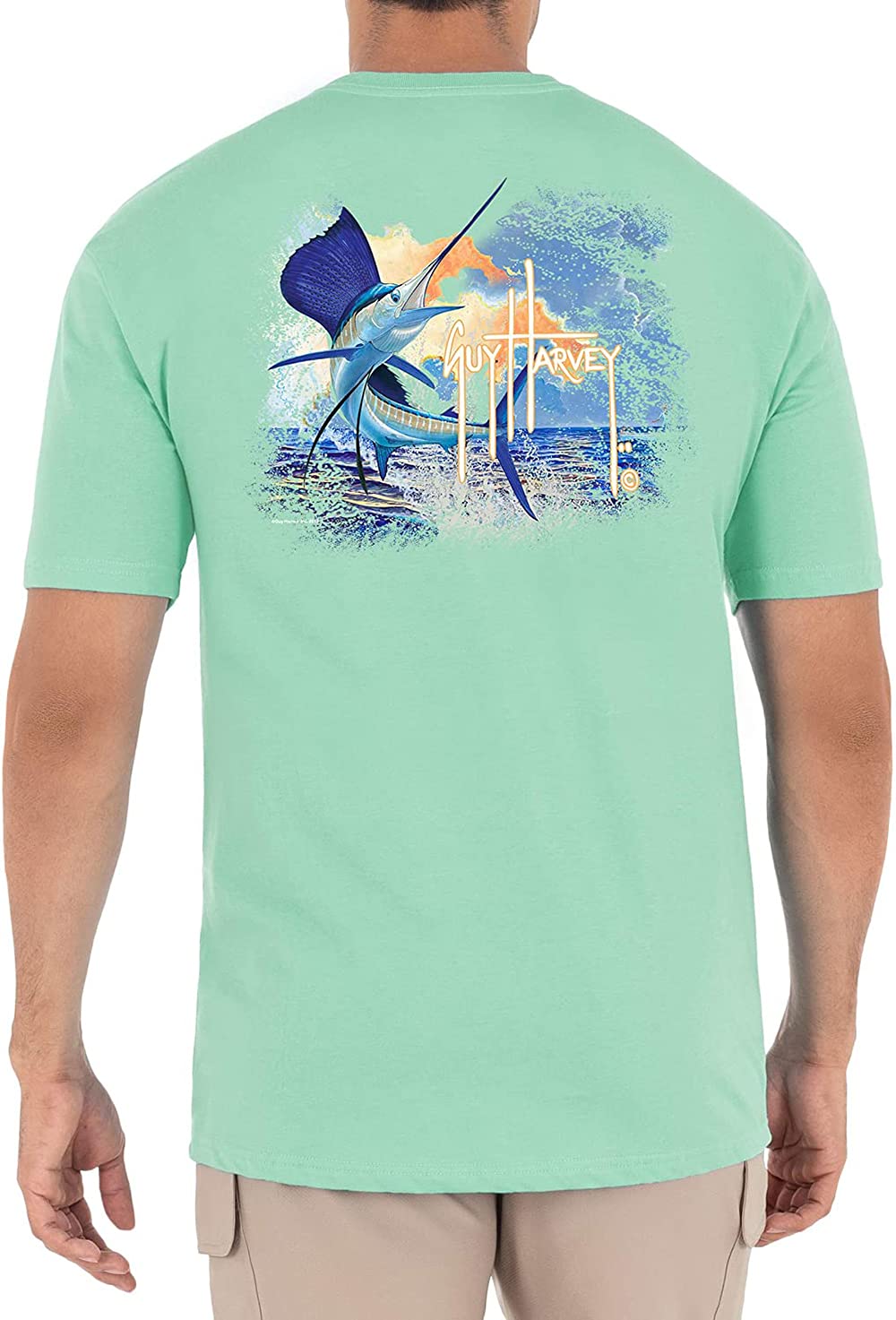 Guy HarveyMen’s Billfish Collection Short Sleeve T-Shirt
