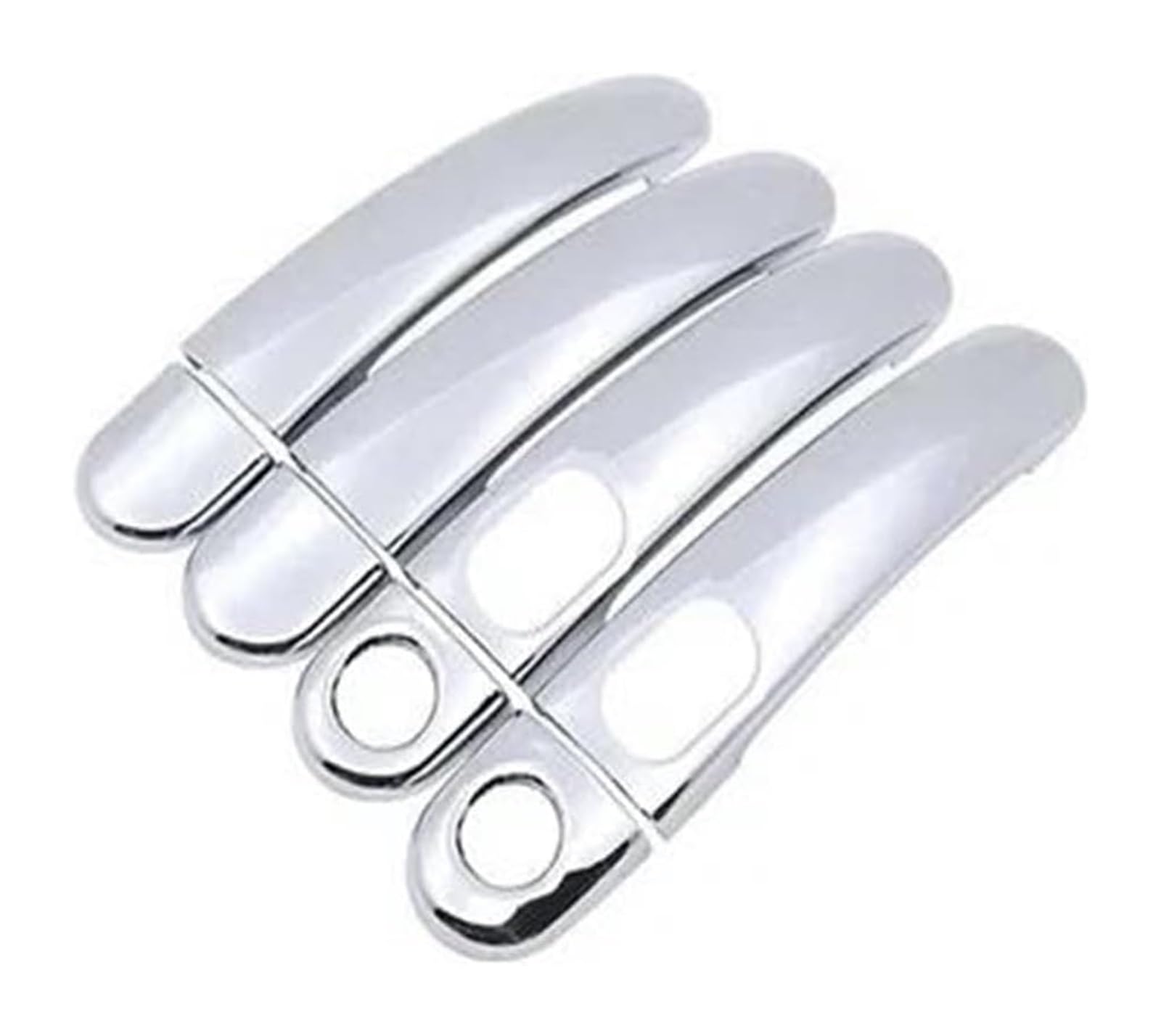 HCKCLMBMZW for VW for Polo 5 MK5 for Vivo for Ameo for Vento 2009-2017 Car Door Handles Covers Exterior Scratch Protective Decor Accessories Door Handle Cover(Style4)