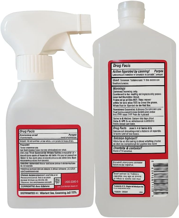 Equate 91% Isopropyl Alcohol | Antiseptic & Cleaning Solution 10 Fl Oz Spray and 2-Pack of 32 Fl Oz Bottles Bundle