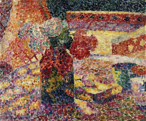 Graffiti Art Mural Robert Delaunay Nature Morte Poster Décoratif Peinture Art Affiche 60x90cm