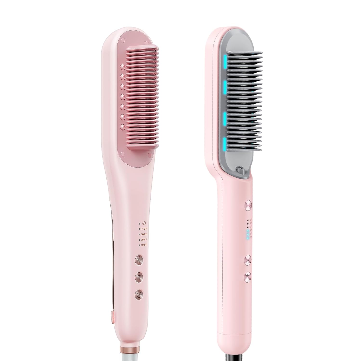 Wavytalk Steamlin Pro Steam Straightener Brush, Wavytalk Sleek Sweep Ionic Hair Dryer Blac