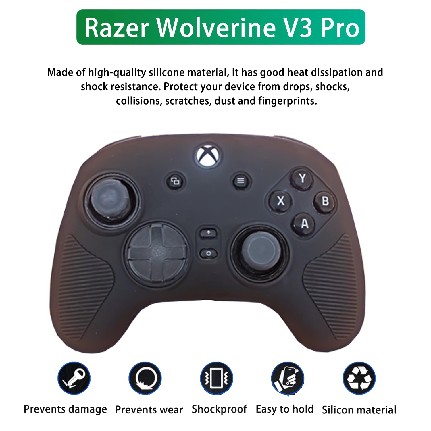 Amazon.com: NOUKAJU Case for Razer Wolverine V3 Pro Wireless