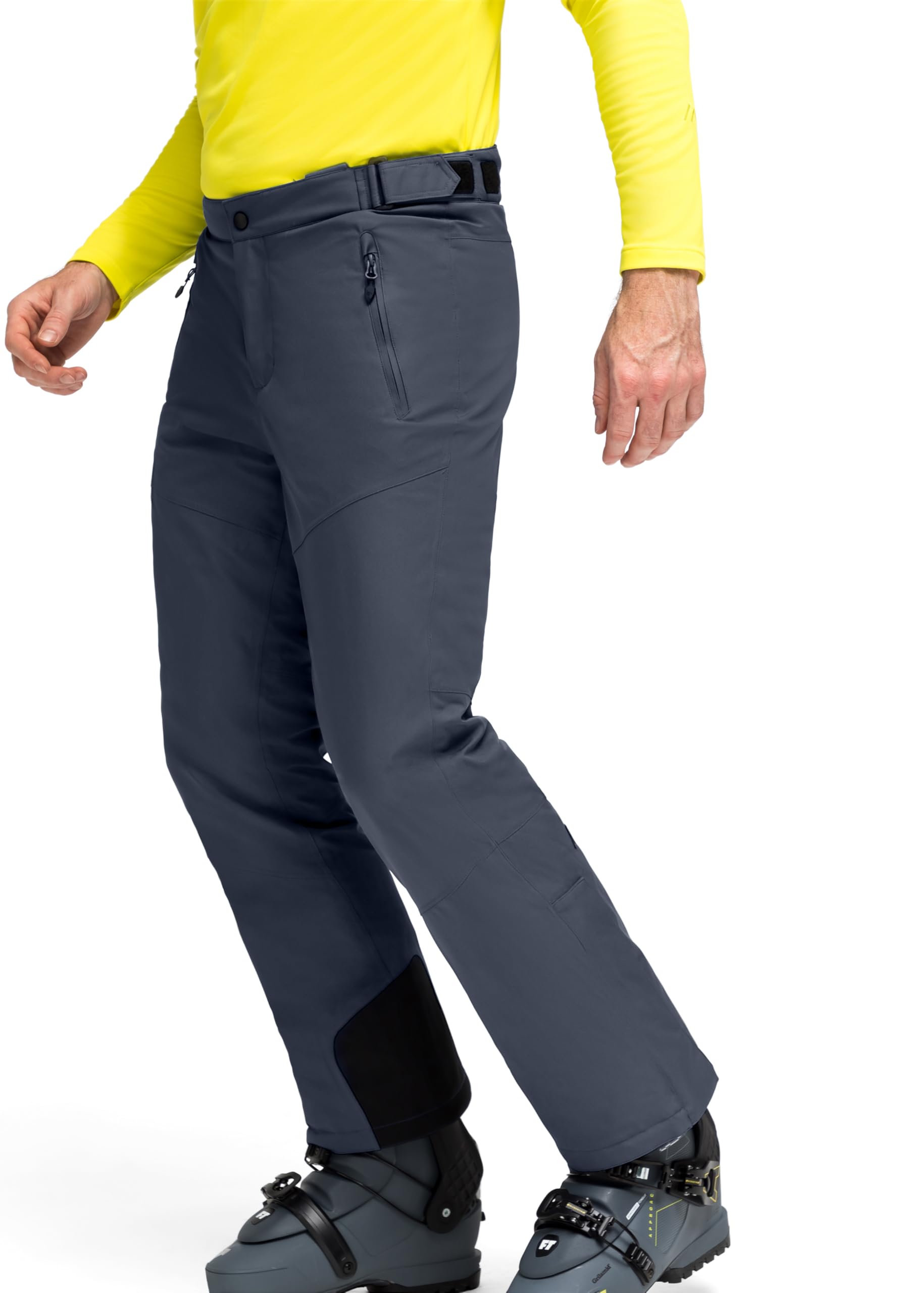Maier Sports Anton 2 Herren Skihose wasserdichte Schneehose mit Hosenträgern Stretchmaterial mTEX Wetterschutz