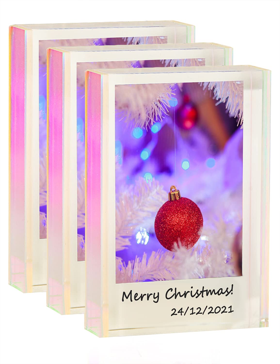 WINKINE Instax Mini Frames 3 Pack, Polaroid Frame for Photos, Tiny