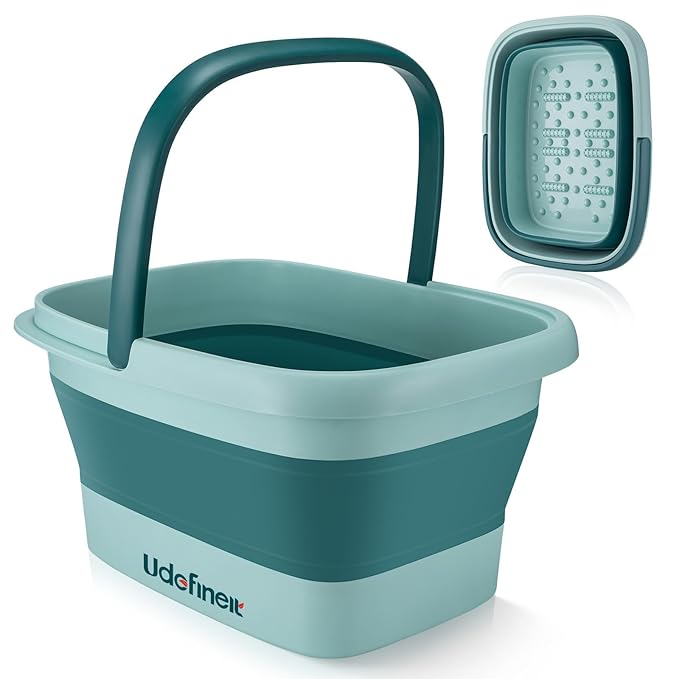 Udefineit Tina de Baño para Pies, Plegable y Portátil miniatura 5