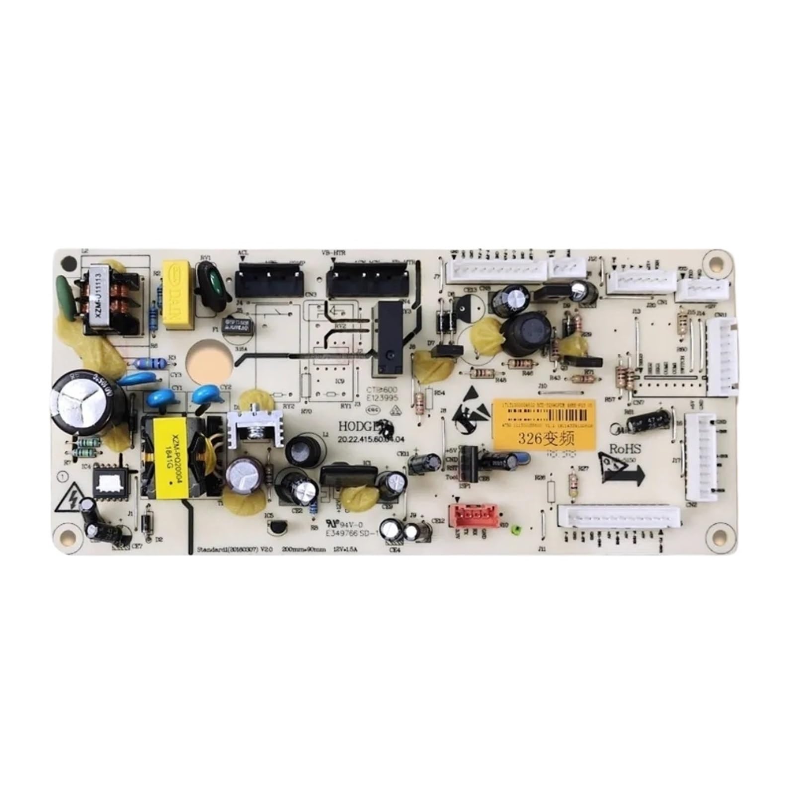 Refrigerator Control Board，Compatible For Midea， BCD-326WGPZM Circuit PCB 17131000004602 Fridge Motherboard Freezer Board, board