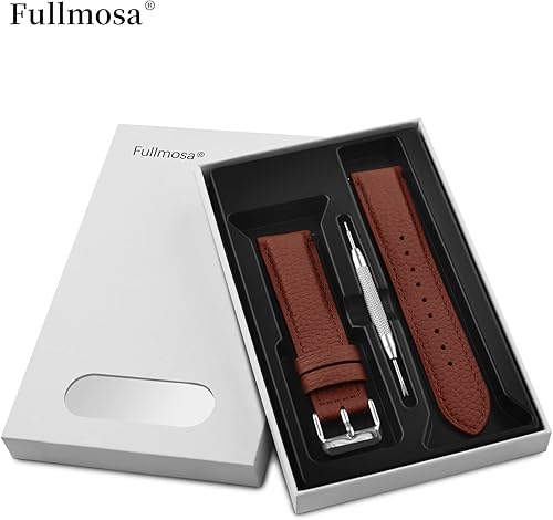 Miniatura 7 de Fullmosa Band Compatible with Samsung Galaxy Watch 4 44mm 40mmClassic 46mm 42mm (2021),20mm Quick Release Leather Watch Band Compatible for Galaxy