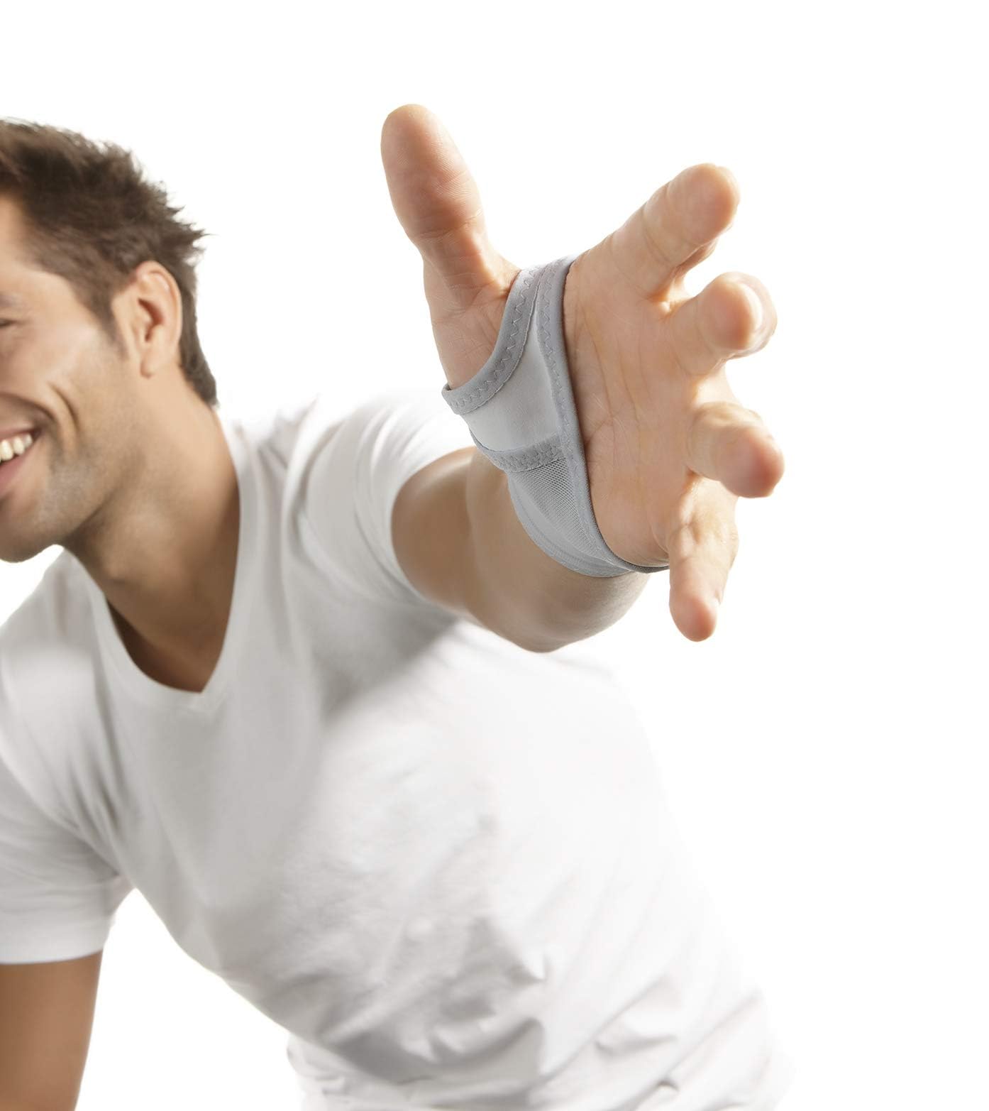 PUSH Care Wrist Brace - Provides Adjustable Wrist Compression, Thumb Loop for Position Retention (Left Size 1)