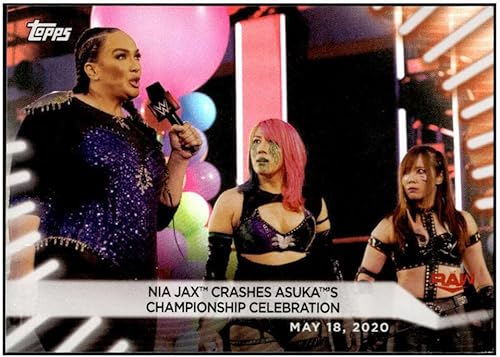 NIA JAX 2021 Topps Women's Division Rainbow Foil #17 NM-MT WWE Wrestking
