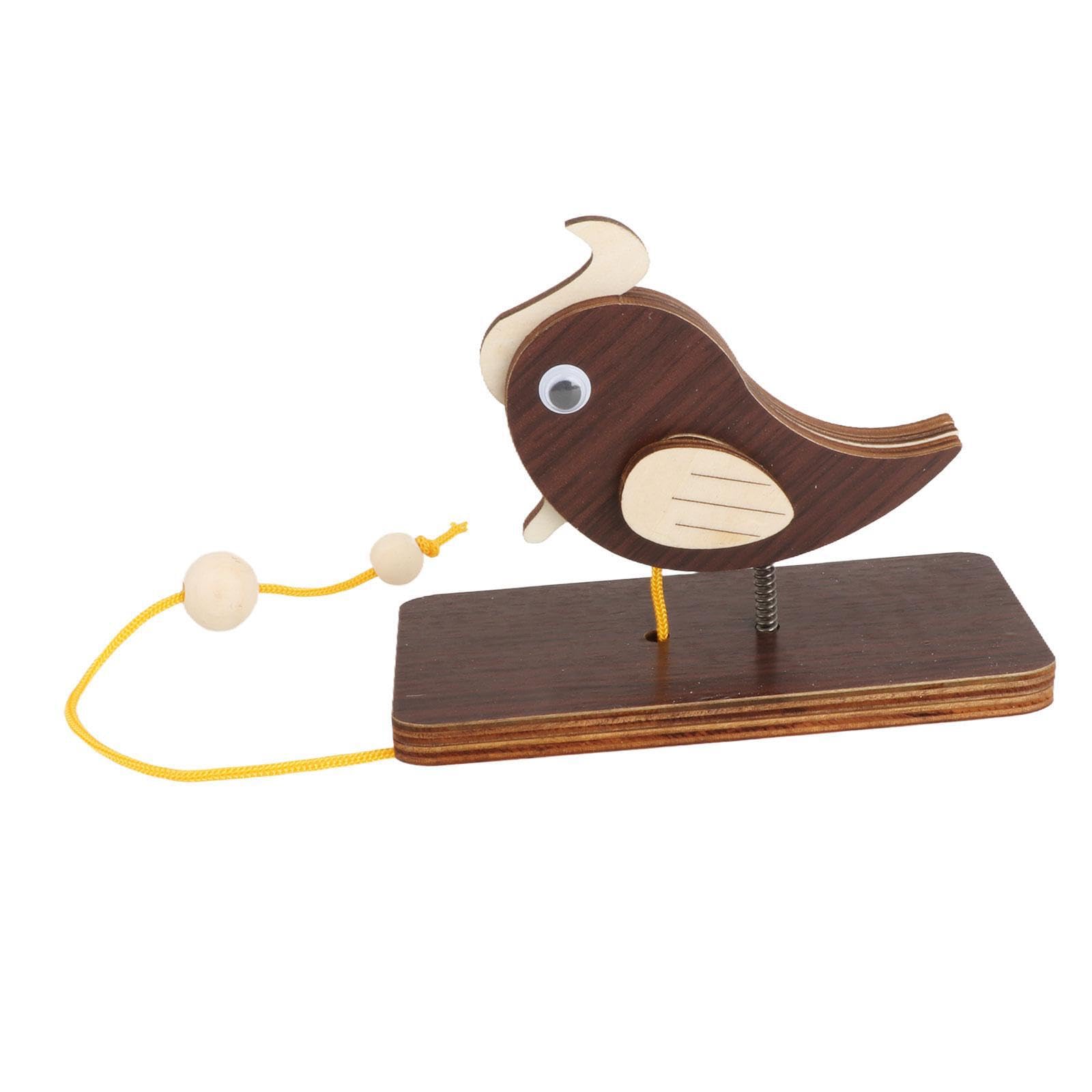 QLECXZI Unique Wooden Door Bell for Creative For Home Office Decor Adds Charm Instantly DoorBell Wooden Handmade Door Knocker Knocker Entrance Window Indoor