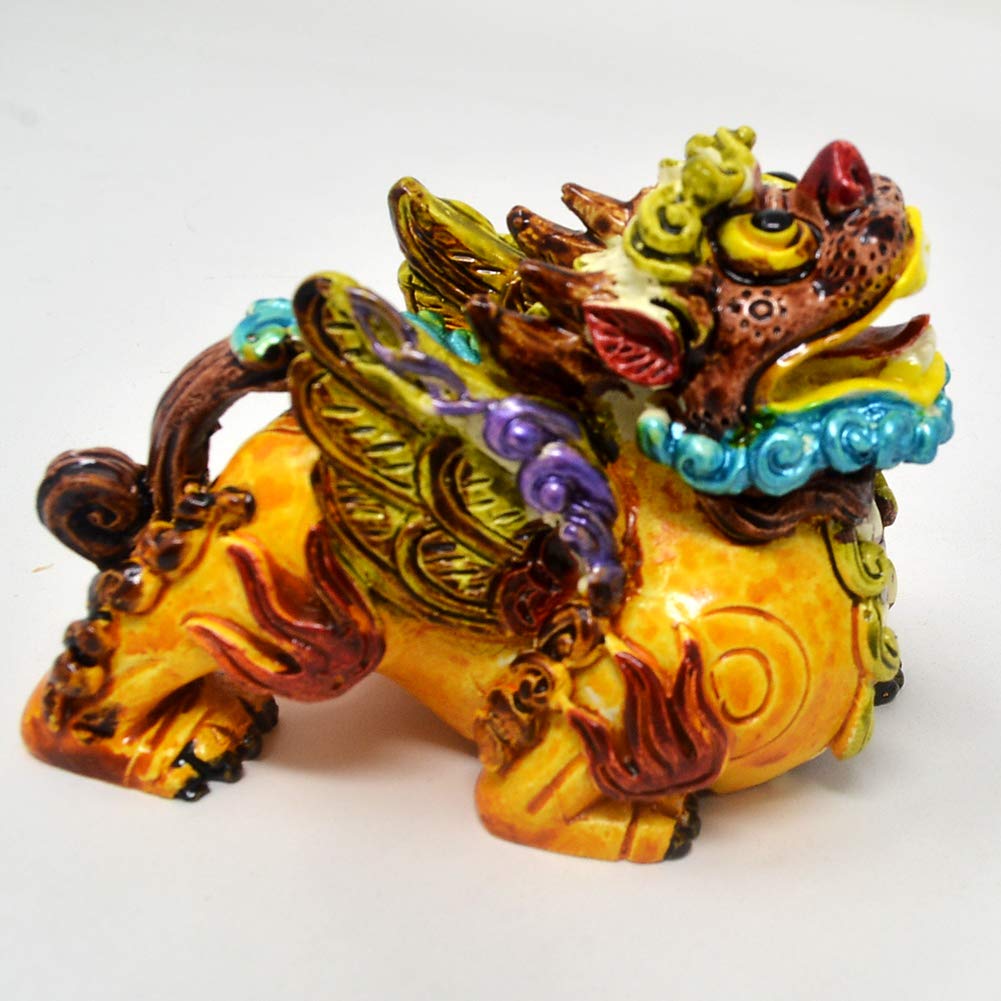 Amazon.co.jp: （イスイ）YISHUI 貔貅 ヒキュウ カラフル ペア 招財
