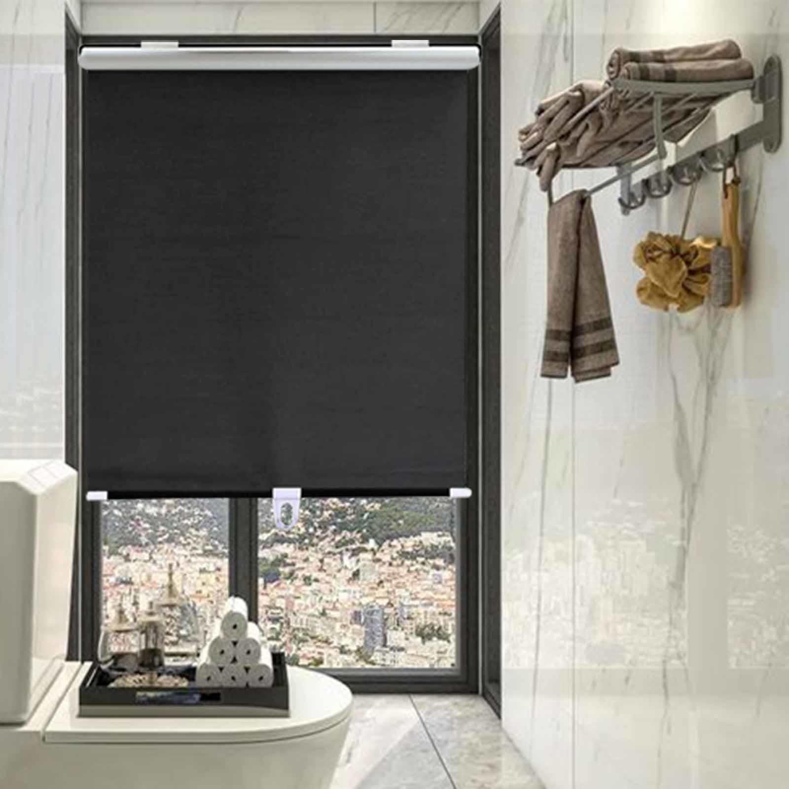 Tenda A Rullo Oscurante Con Ventose - 45x125 Cm - Facile Da Installare Senza Fori