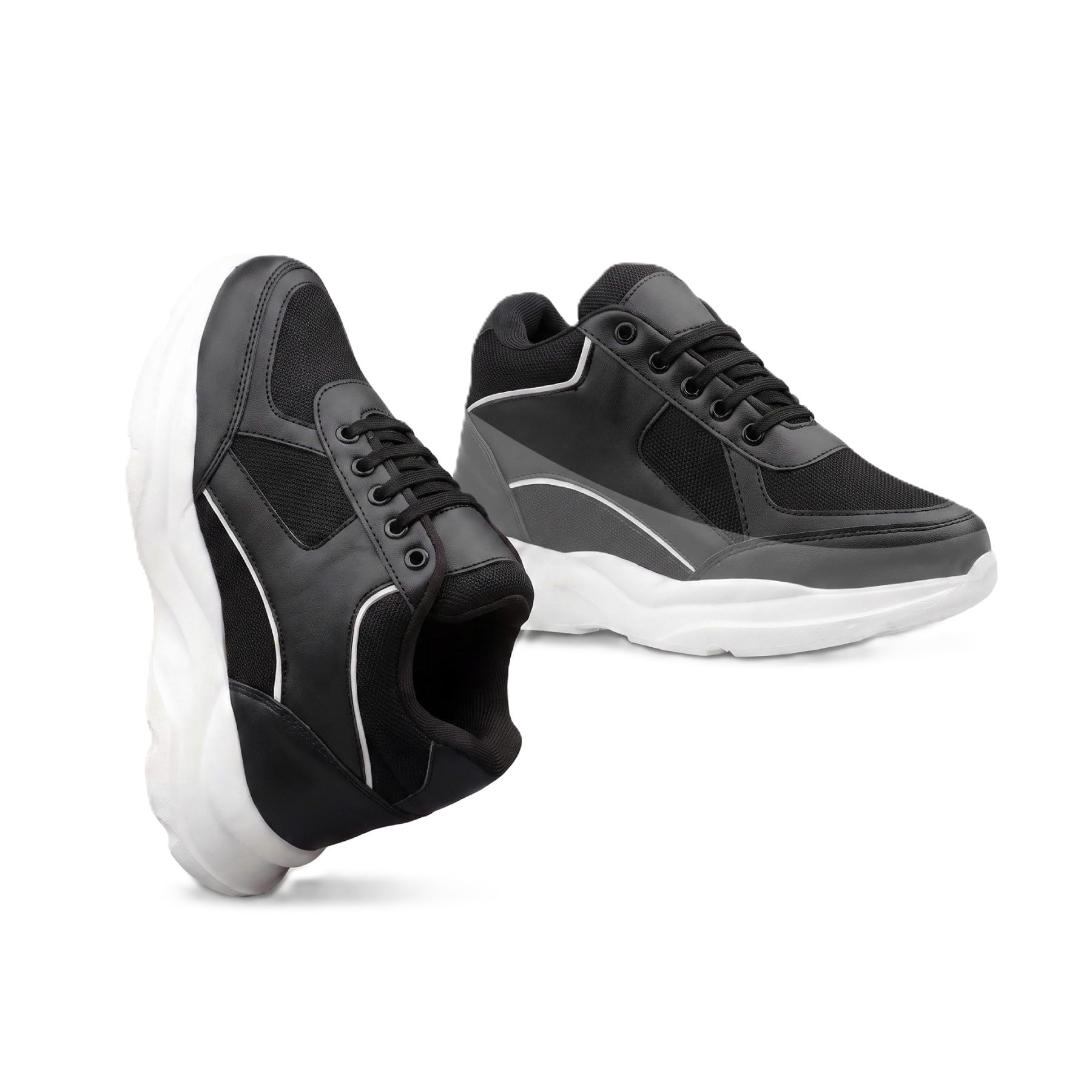 yuvrato baxi Women's 9 Cm Secret Height Gain, Everyday Casual Sneakers | New Outdoor Wear Athleisure Shoes for Women with Light EVA Sole & Cushioned Insole.-picture-29