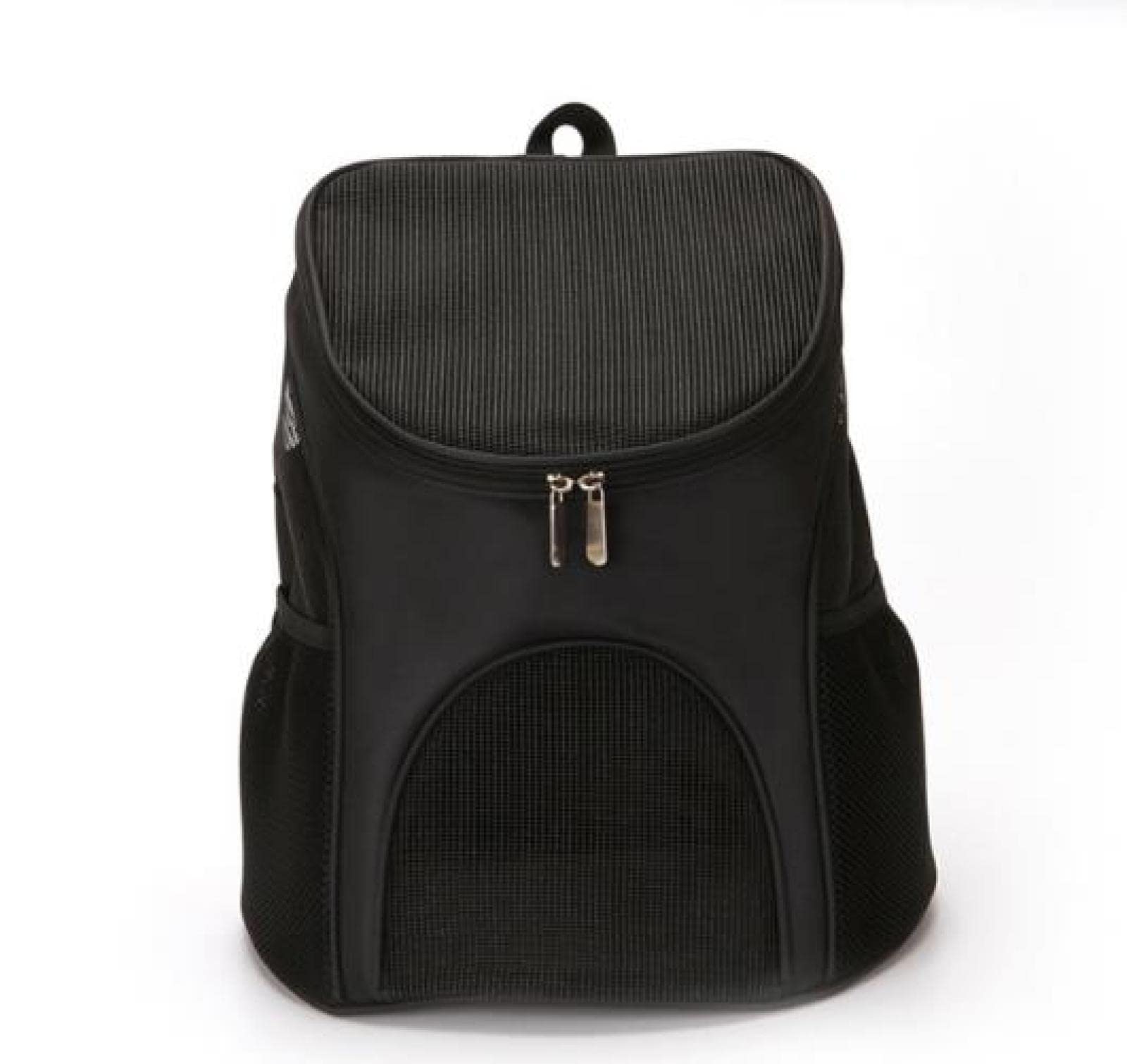 Zaino per animali domestici portatile per cani e gatti per cuccioli borsa da viaggio all'aperto per cani di piccola taglia chihuahua con cerniera in mesh zaino traspirante