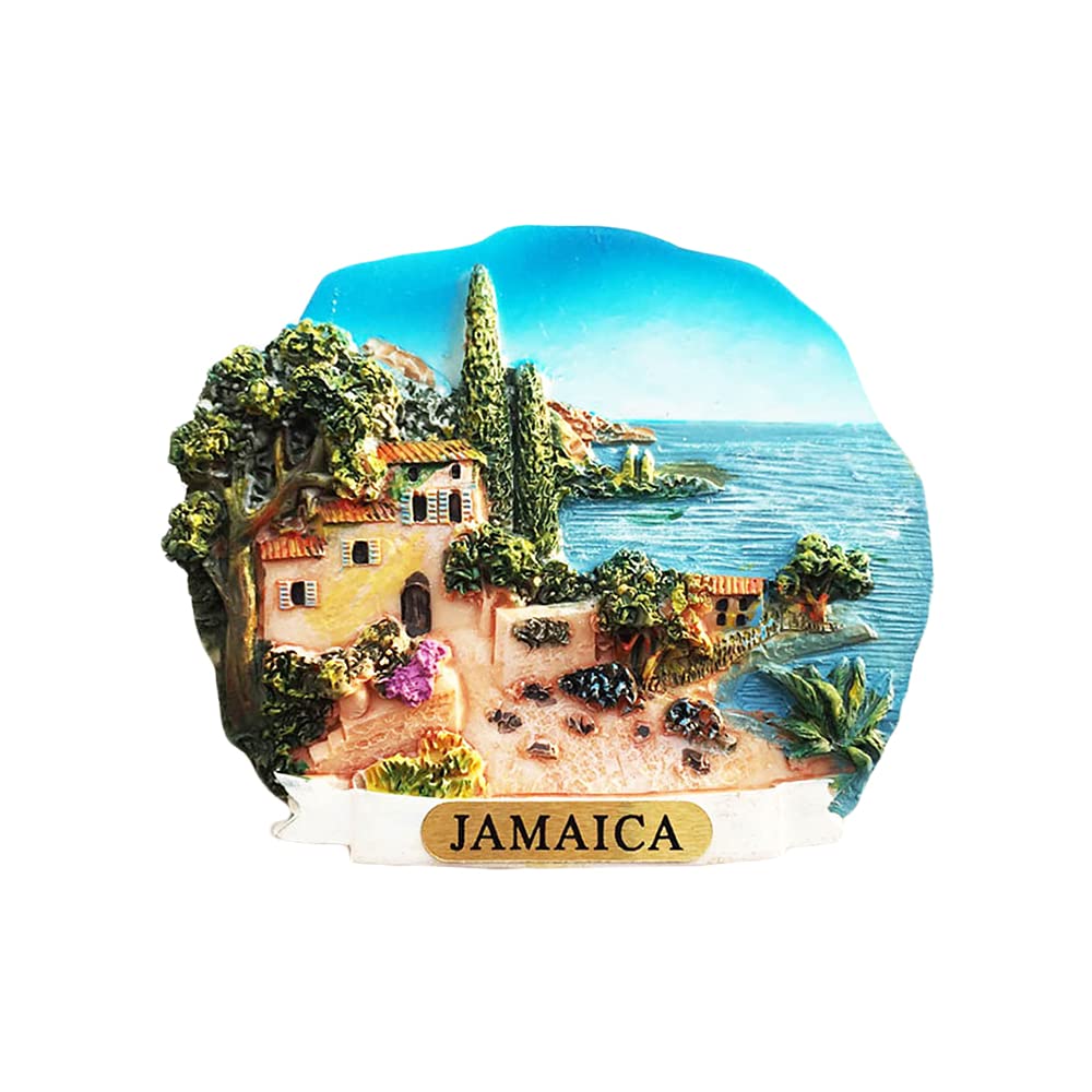 3D Jamaica magnete frigorifero souvenir regalo casa cucina frigorifero decorazione frigorifero collezione di adesivi magnetici