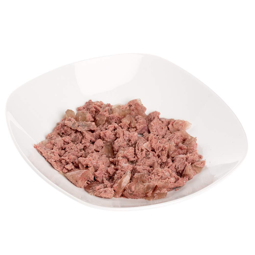 WILDES LAND – Huhn | Nassfutter mit extra hohem Fleischanteil und natürlichen Zutaten für ausgewachsene Hunde. Getreidefreies Alleinfutter ohne Zusatzstoffe in der Dose | 24x400g Huhn