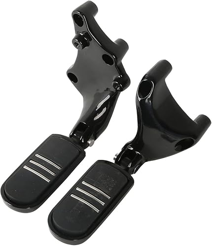 Miniatura 3 de XMT-MTO - Estriberas traseras estilo Streamliner con soportes para H-D forty Eight Iron 883 Seventy Two Sportster 1200 Sportster 883 2014-2020, negro