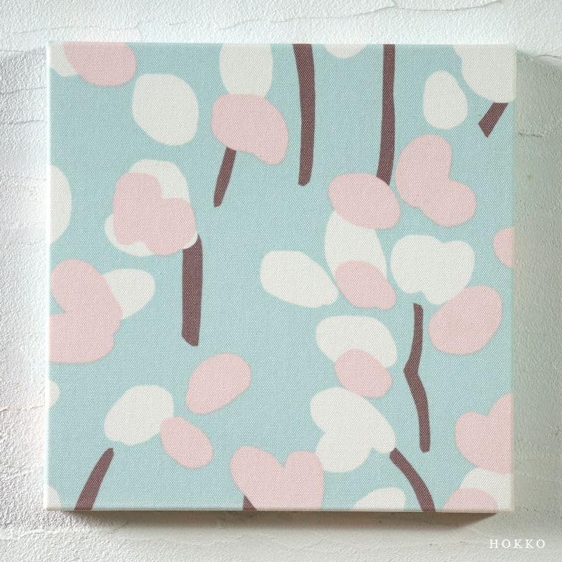 Alice Light Blue Fabric Art Panel Set, 3-Piece