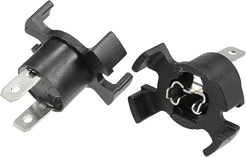 Miniatura 5 de uxcell No.33116S6M003 H1 Adaptador de soporte de enchufe de bombilla para faros delanteros para Honda Odyssey 2005-2008 2pcs