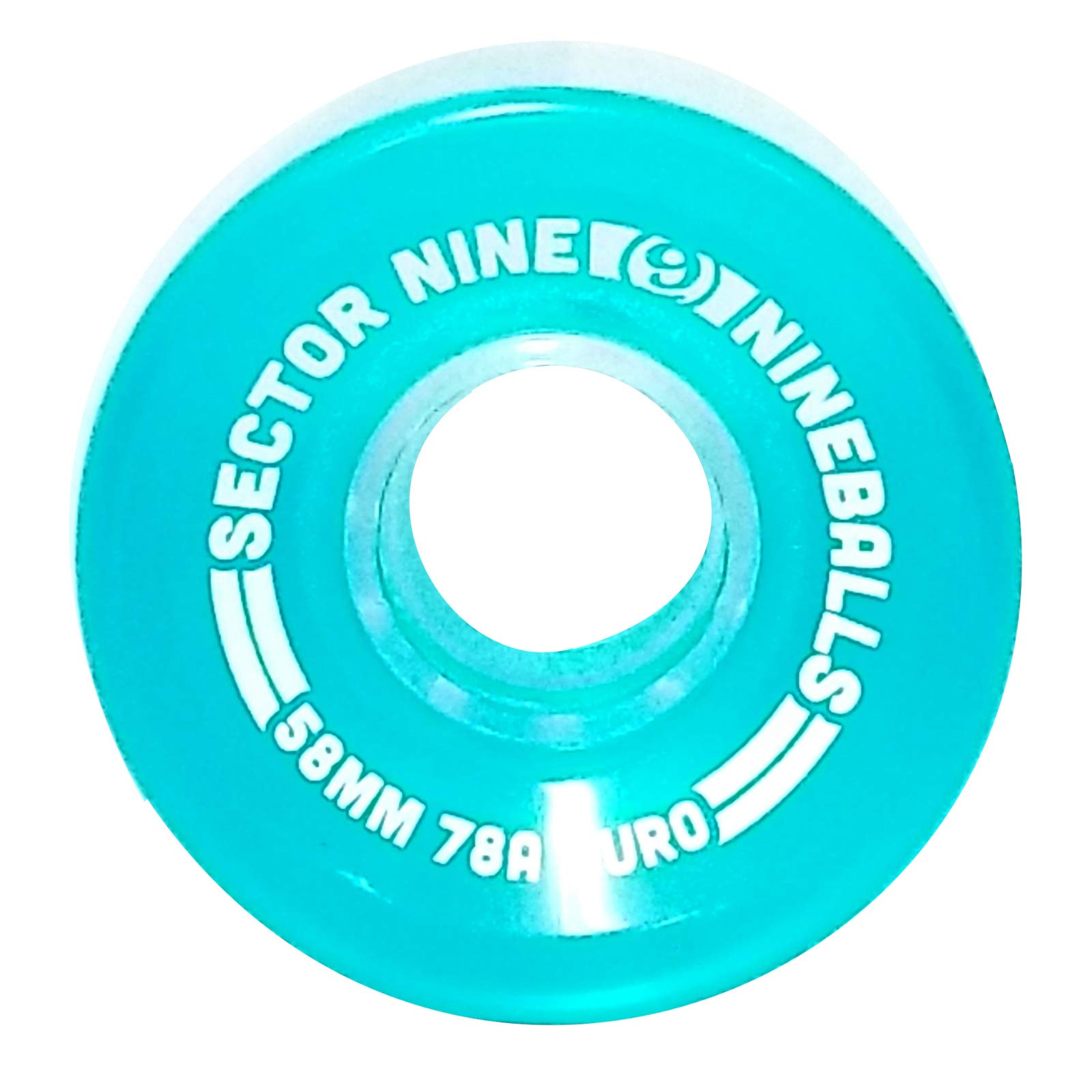 Sector 9Nineball 58mm 78a Longboard Wheels, Blue