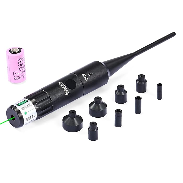 Buy Pinty Laser Bore Sight Kit, Lazer Bore Sighter with Button, 8