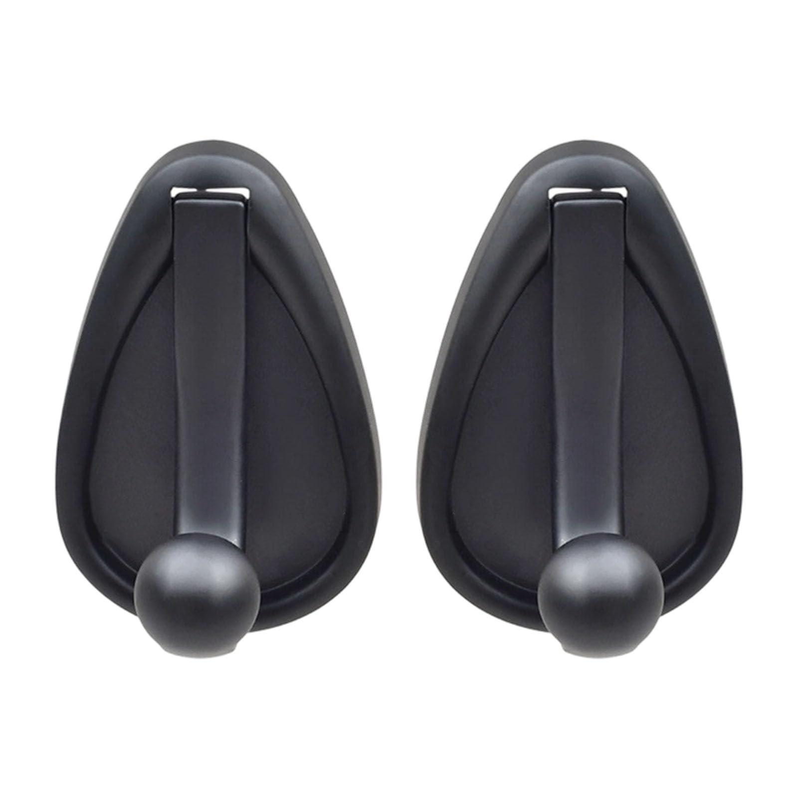 Cazstyk Black Simple Kirsite Hook For Wall Mount Heavy Items Like Coat Jackets Sturdy Clothes Hanger Sturdy Hook